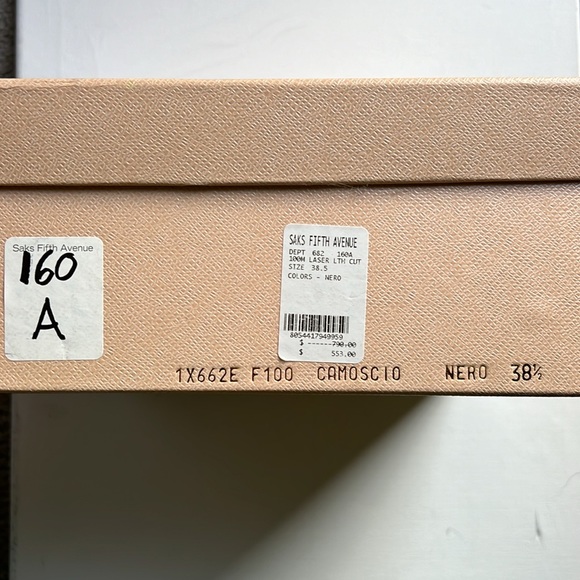 Black Women’s Prada Open Toe Suede Sandal Size 38.5 - Picture 5 of 5